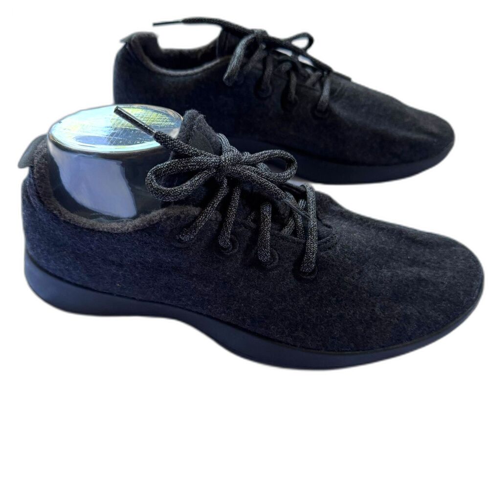 Allbirds Men's Wool Runners Merino Wool Black Lightweight Sneakers Size 9